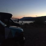 alt="sunset by river"