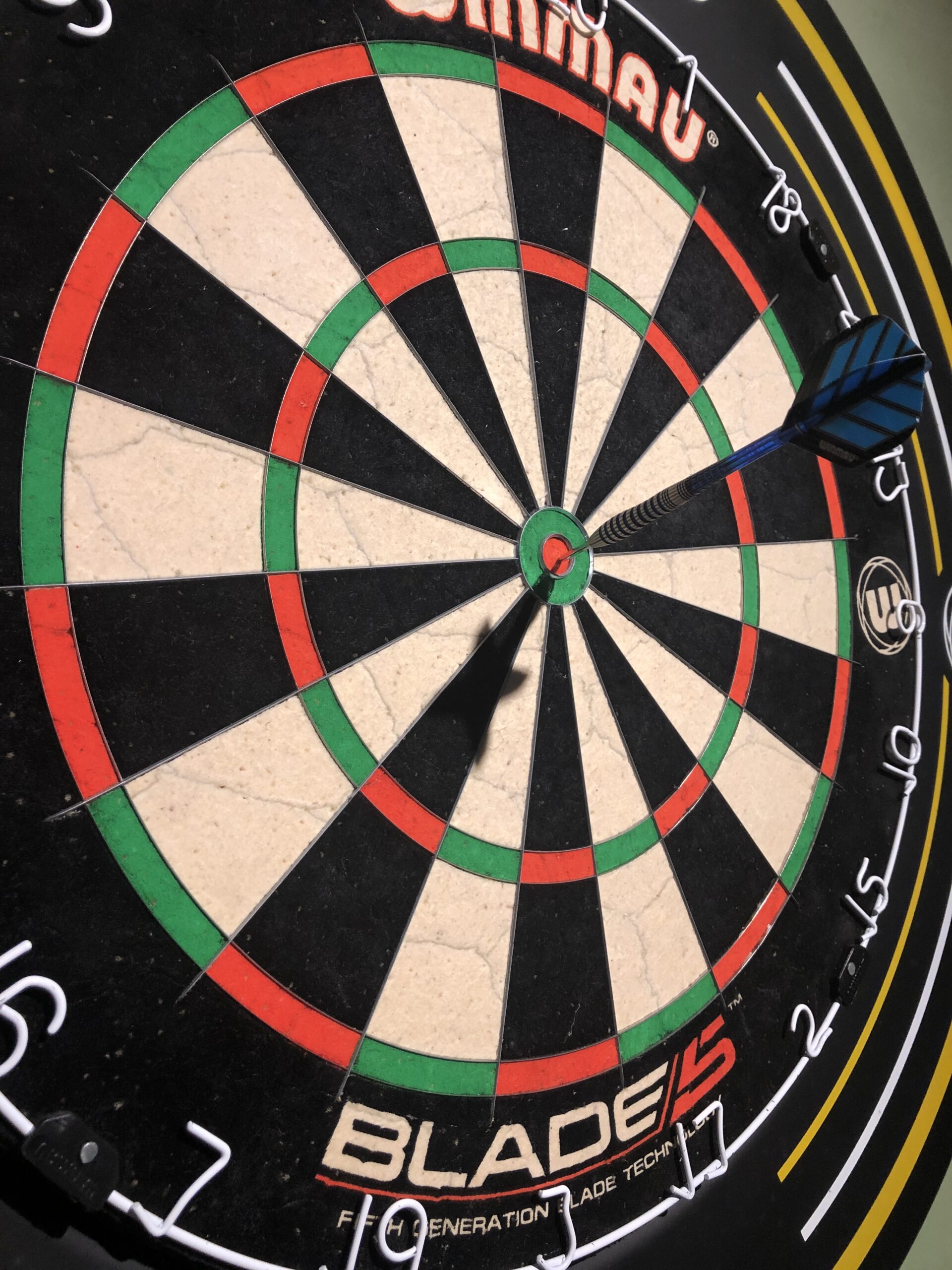 alt="dart in the bulls eye"