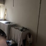 alt=wall ready for painting"