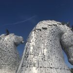 alt="two horses heads"