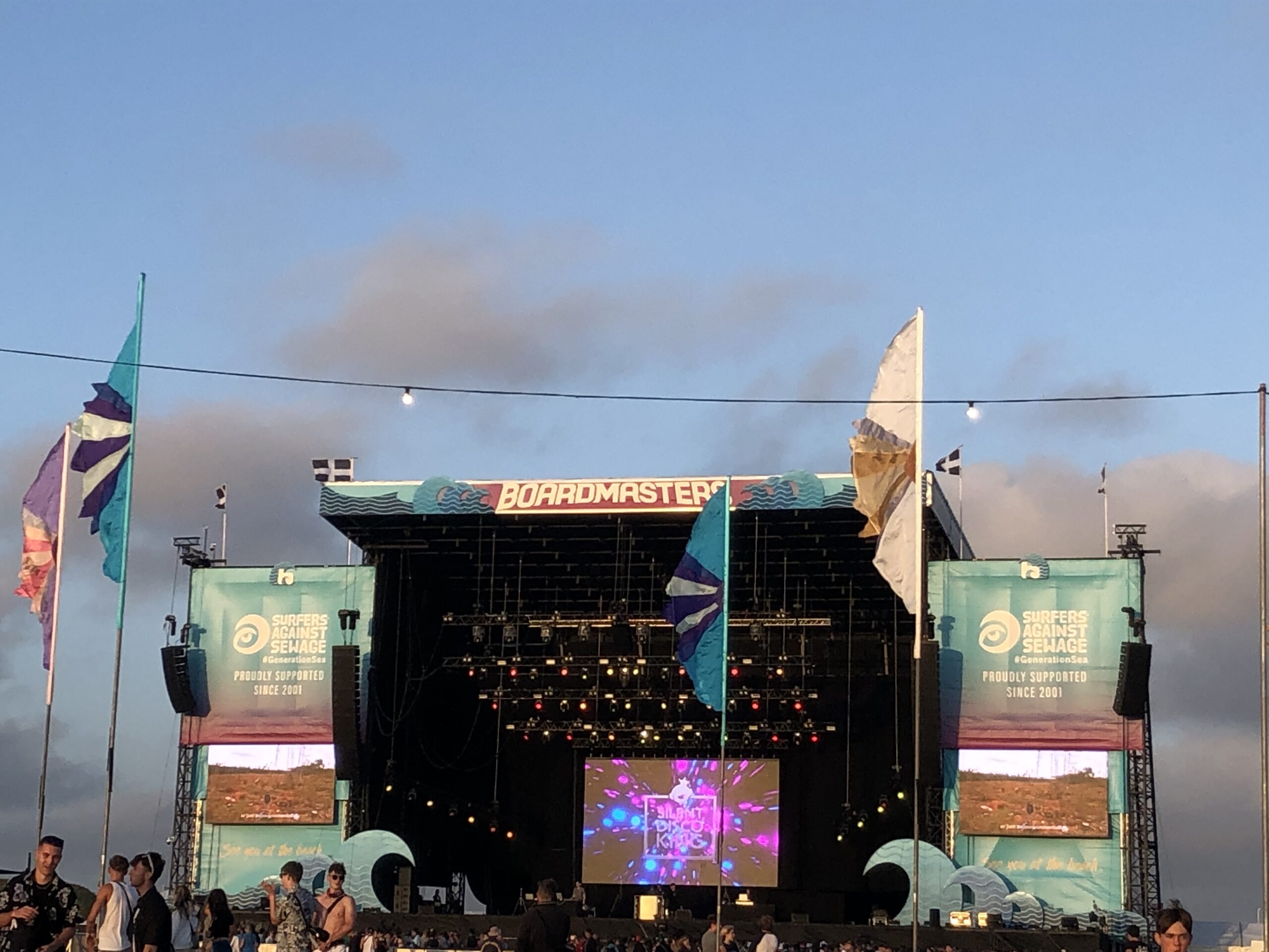 alt="big stage with flags"