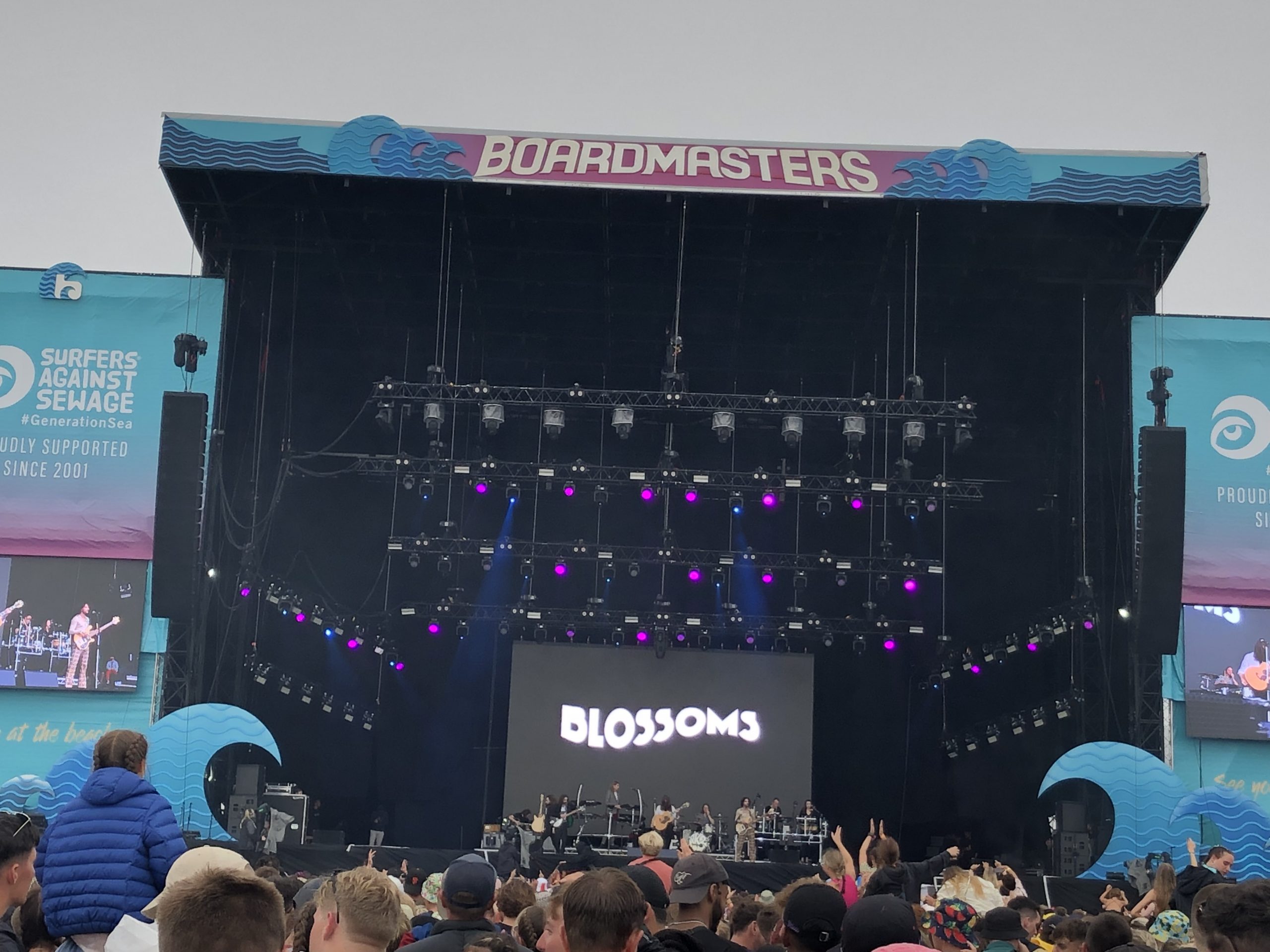 alt="outdoor music stage at Boadmasters Festival
