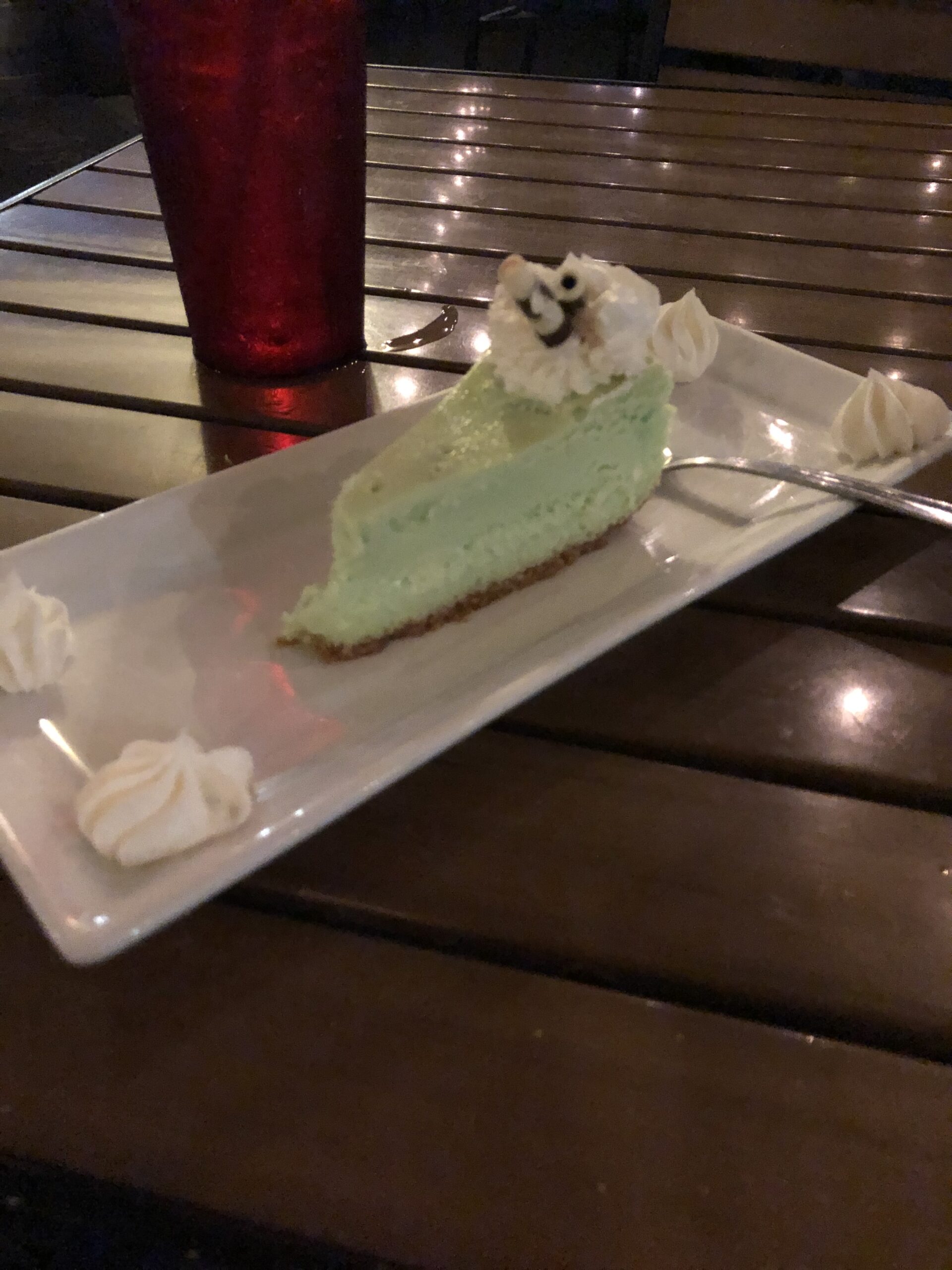 alt="slice of key lime pie"