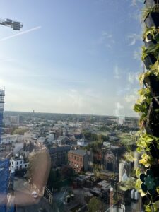 alt="looking down over the rooftops of Dublin"