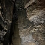 alt="curved tube like rock"
