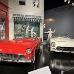 alt="two corvettes side by side"