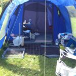 alt="arch opening of large tent"