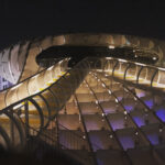 alt="geometric shaped structure"