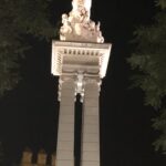 alt="tall column lit up"