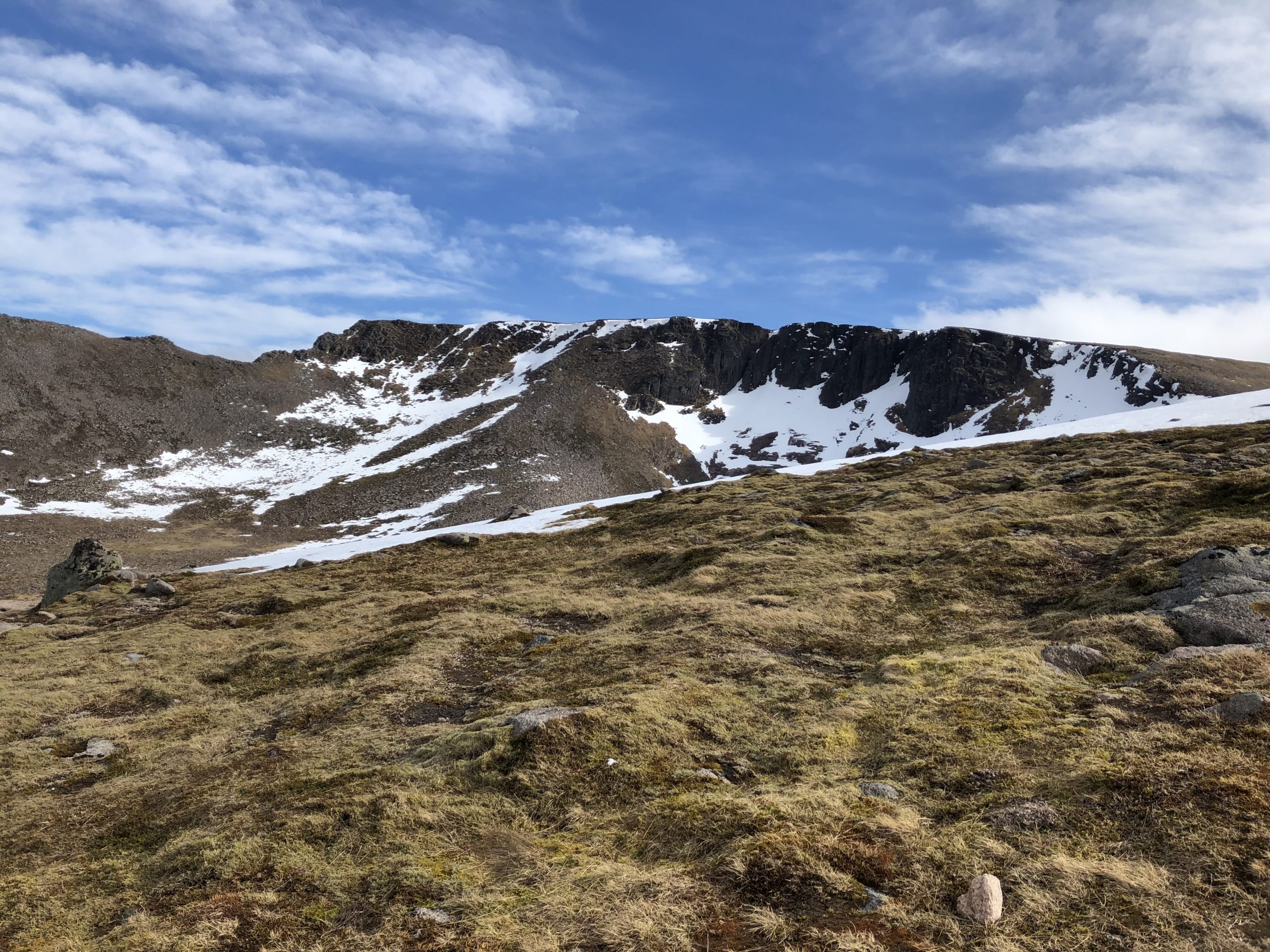 alt="looking back at the mountain ridge"