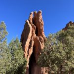 alt="another unusual rock formation in the garden of the gods"