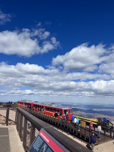 alt="train station at mountain top"