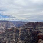 alt="rock strata in the sides of the Grand Canyon"