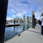 alt="view across the water with boats in Vancouver "
