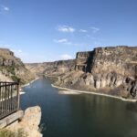 alt="the gorge at Twin Falls"