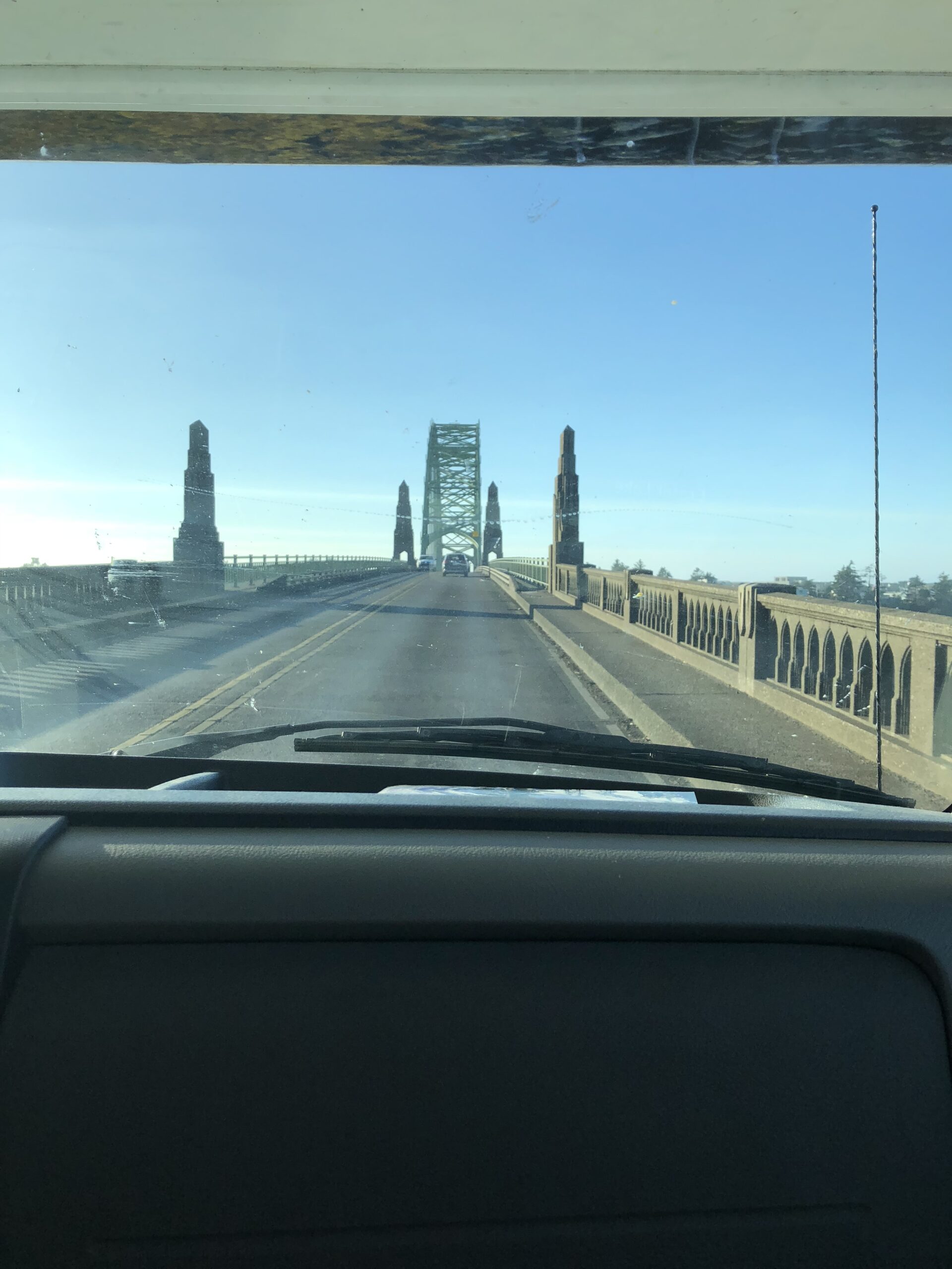 alt="bridge with unusual pillars"