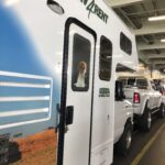 alt="rv parked in line on the ferry"