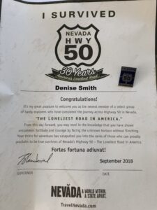 alt="highway 50 certificate & badge"
