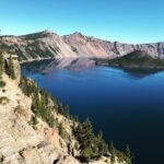 alt="clear reflection of mountain in lake"