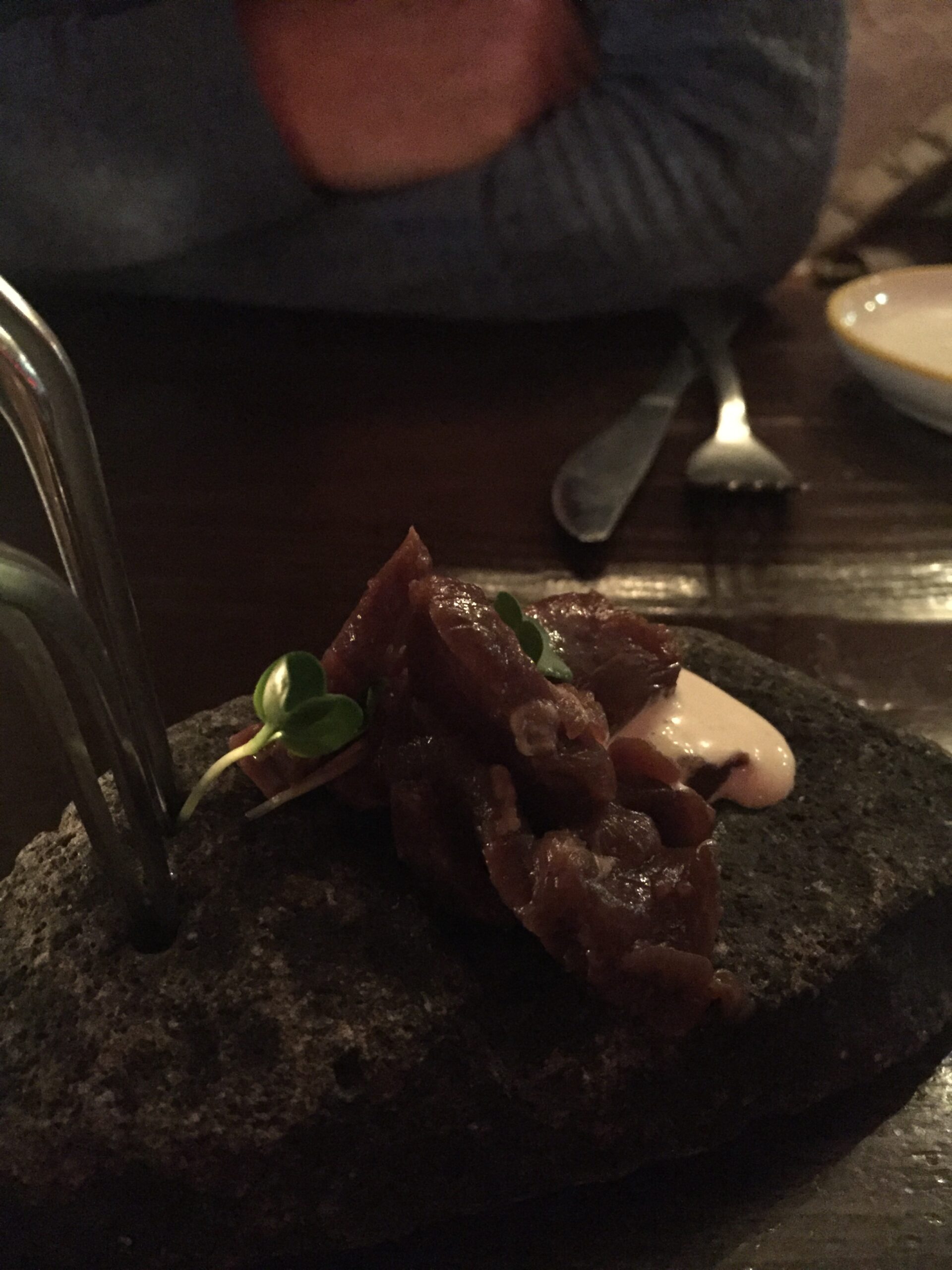 alt="traditional icelantic food on stone plate"