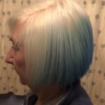 alt='side view of coloured hair"