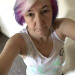 alt="me in exercise clothes"